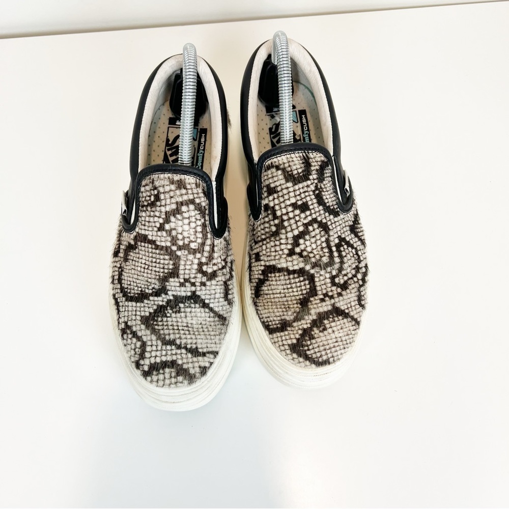 VANS Super COMFYCUSH Slip-on (Snake/Ponyhair/Marshmallow) Size 7.5 - Picture 3 of 9
